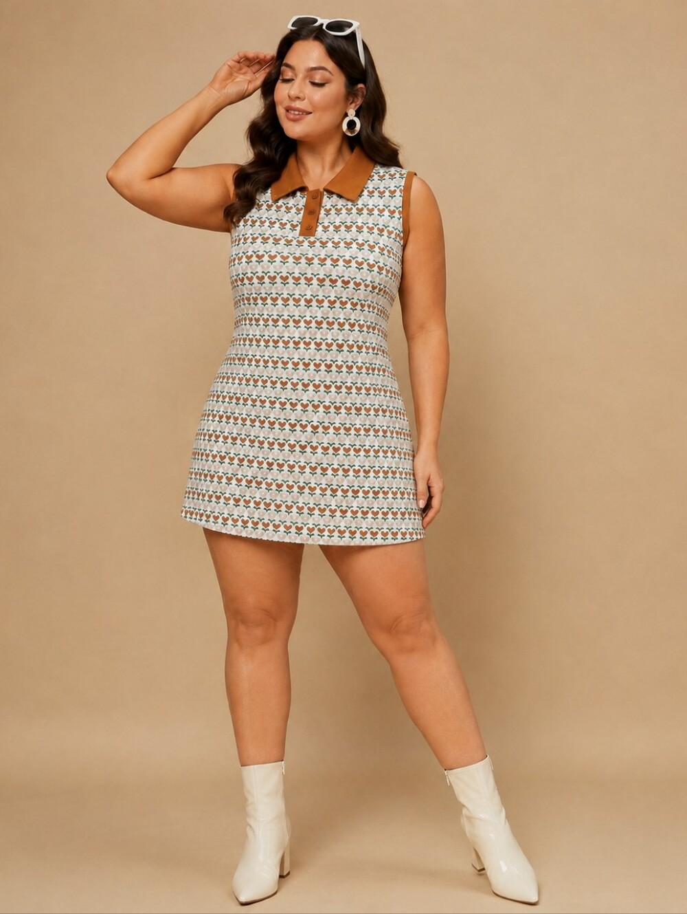SHEIN MOD CURVE SWEATER DRESS SZ 2X